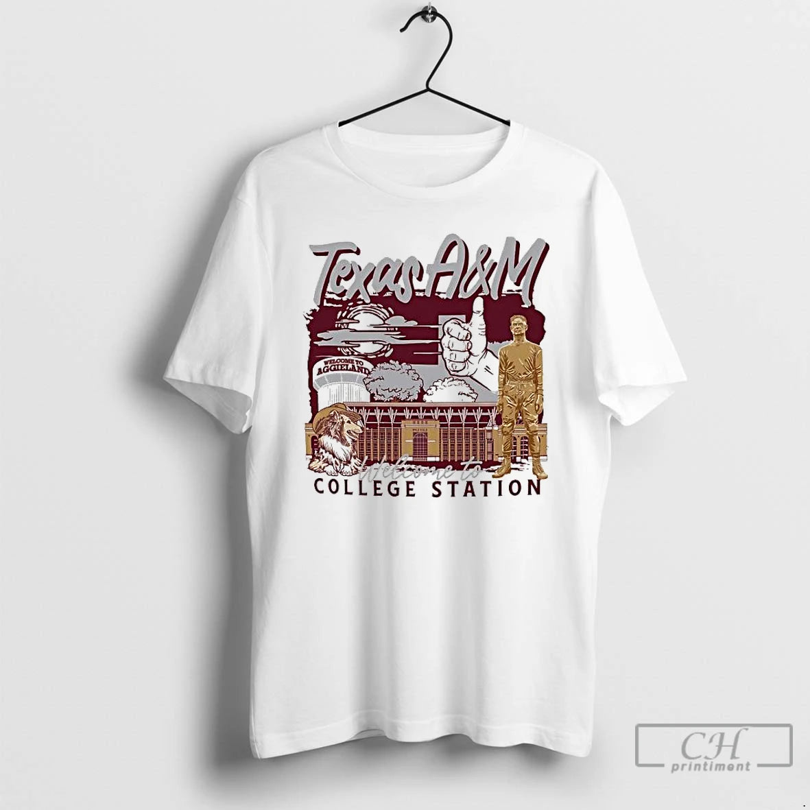 Premium Texas Am Aggies Welcome To Aggieland College Station