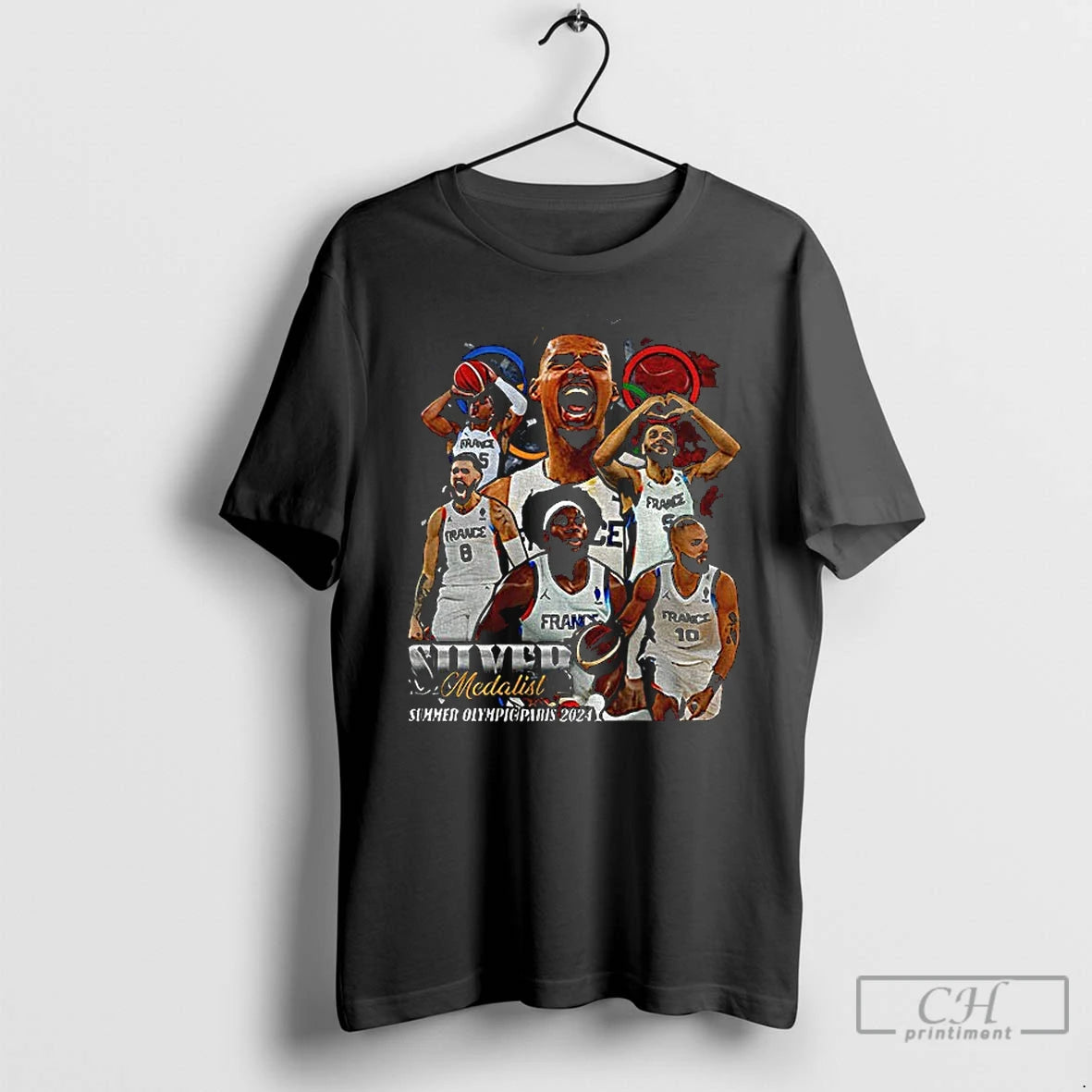 Premium Victor Wembanyama San Antonio Spurs Nba Draft 2025 Silver Medalist