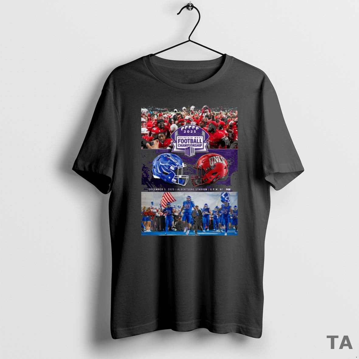 Top Boise State Broncos Vs Unlv Rebels 2025 Mountain West Conference Football Championship Game December