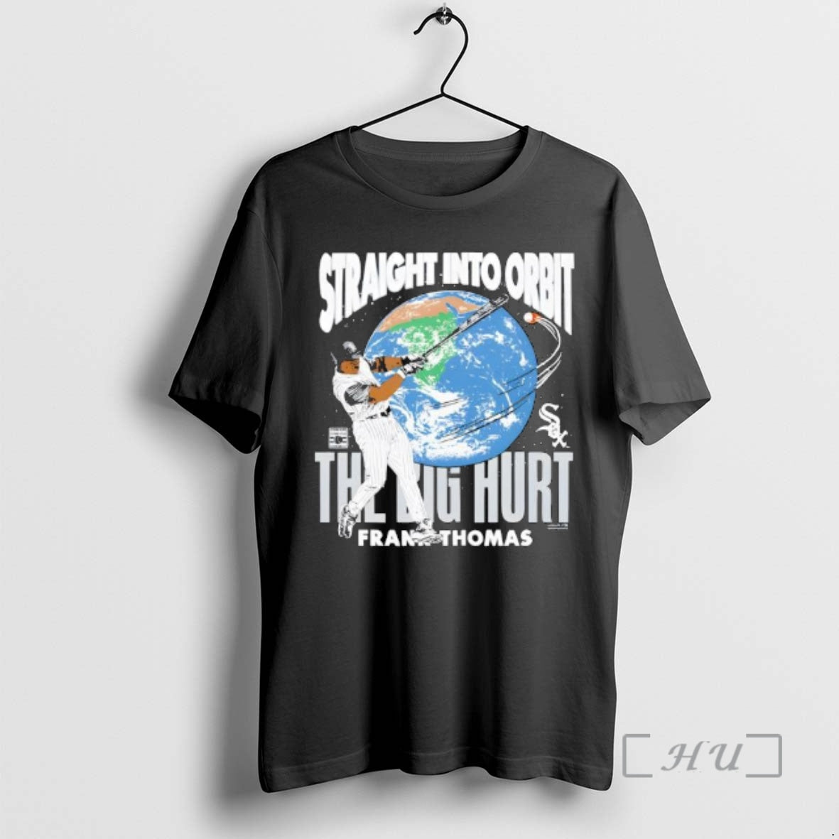 Trending Chicago White Sox Frank Thomas Straight Into Orbit Player Graphic Premium T Shirts Sweater