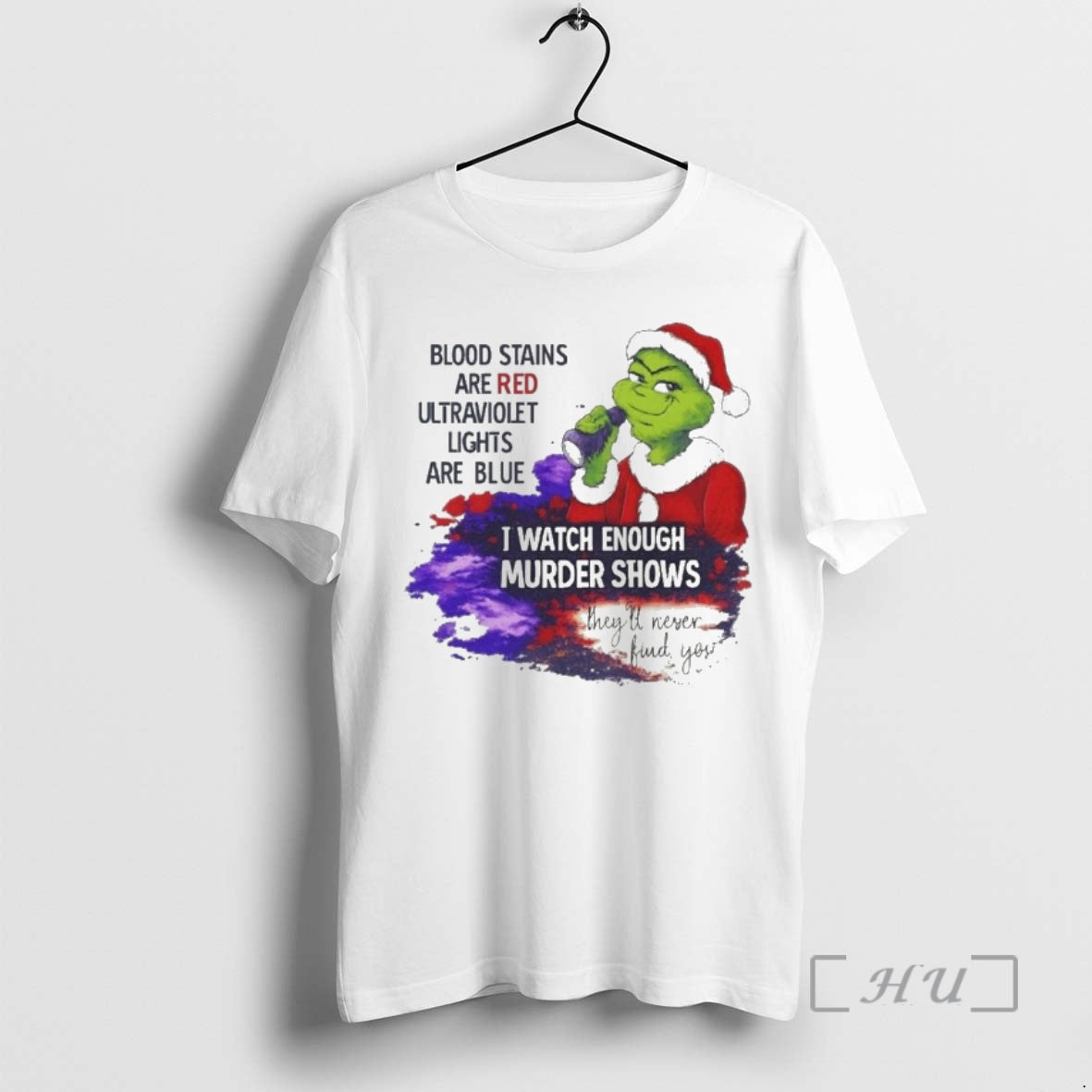 Trending Grinch Blood Stains Are Red Ultraviolet Light Are Blue I Watch Enough Murder Shows