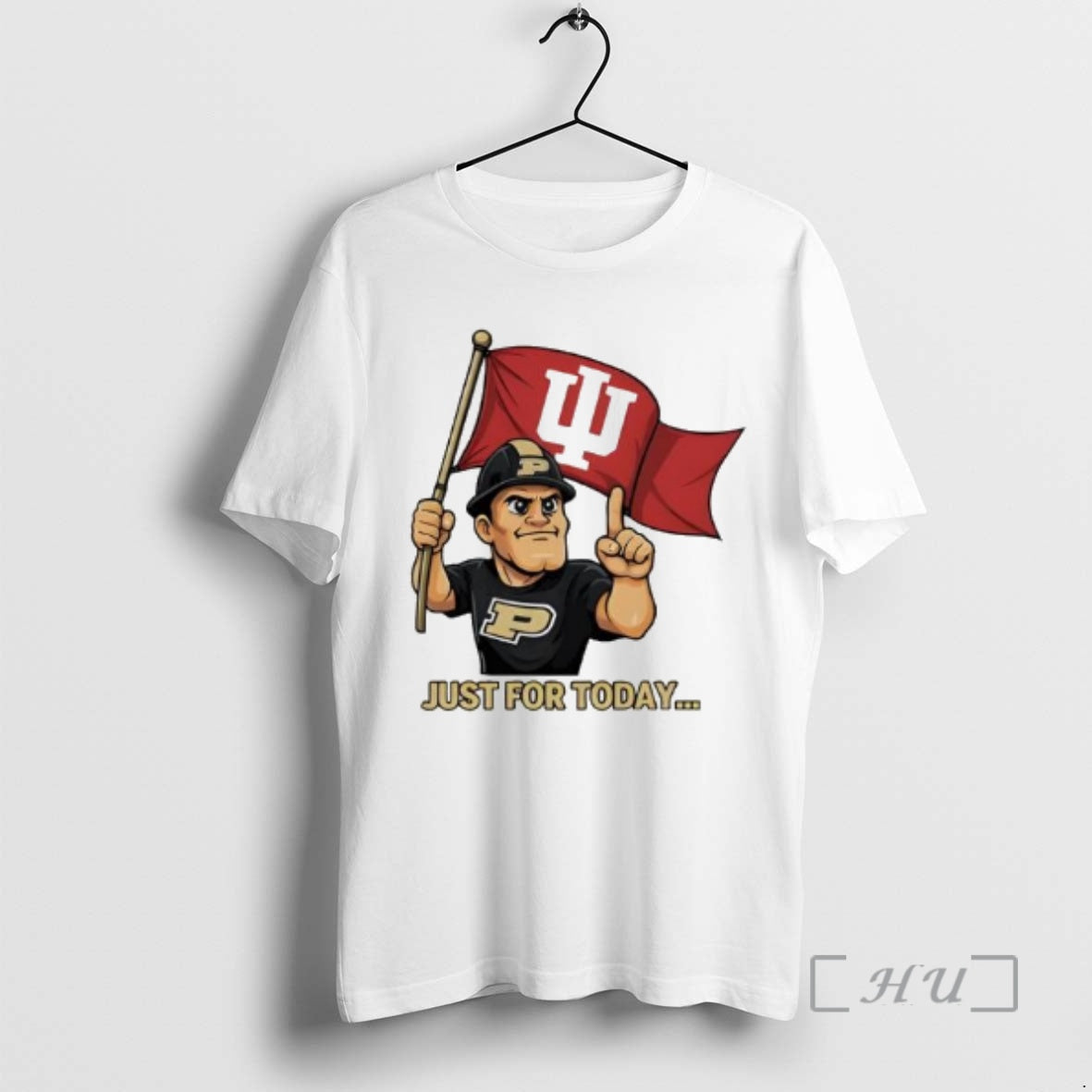 Trending Just For Today Purdue Pete With Flag