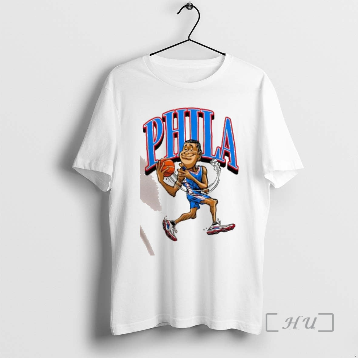 Trending Philadelphia 76ers Basketball Player Caricature