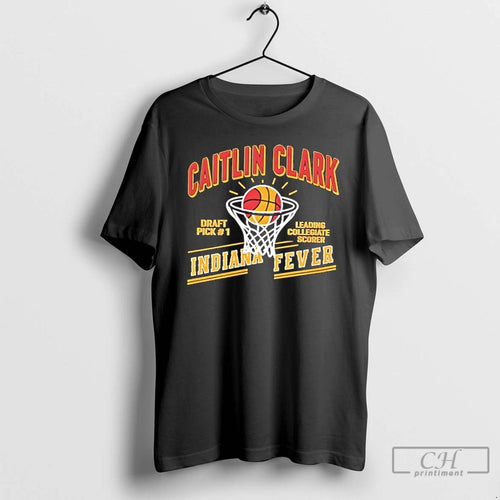 Classic 1st Pick Caitlin Clark Fever 22 For Wnba Basketball Fan Stylish T Shirts Sweater