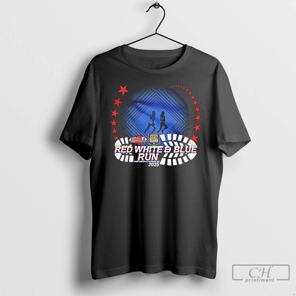 Classic 2025 Mhsaa Red White And Blue Memorial Run