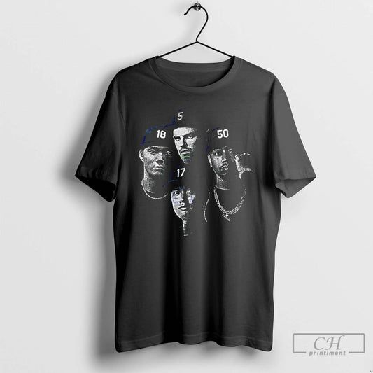 Classic All Eyez On Los Angeles Dodgers Big Four Baseball Squad