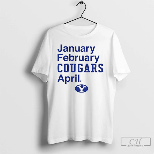 Classic Byu Basketball January February Cougars April