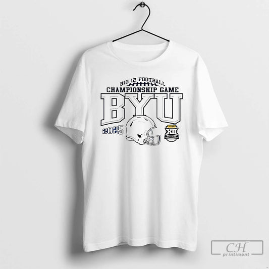 Classic Byu Cougars 2025 Big 12 Championship Game Bound