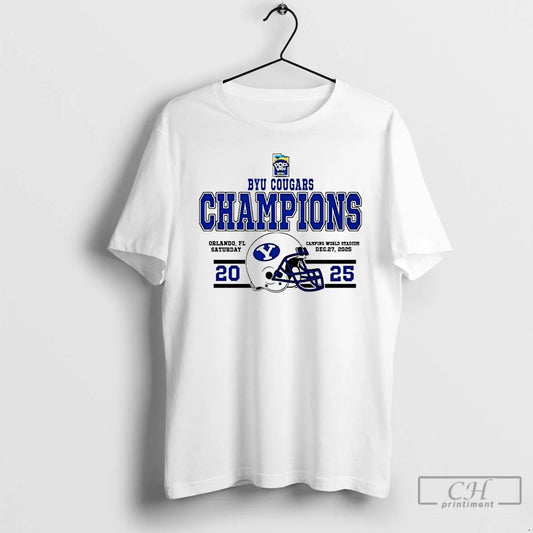 Classic Byu Cougars Football 2025 Pop Tarts Bowl Champions