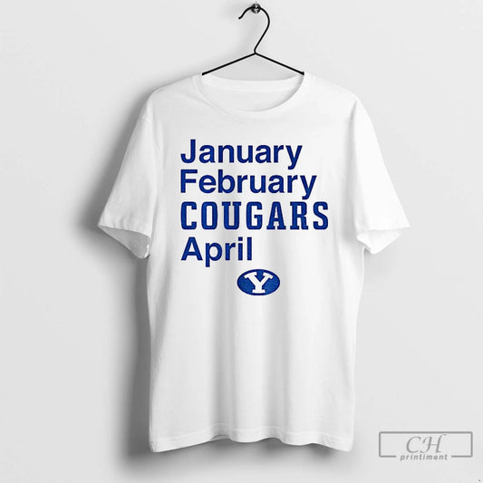 Classic Byu Cougars January February Cougars April 2025