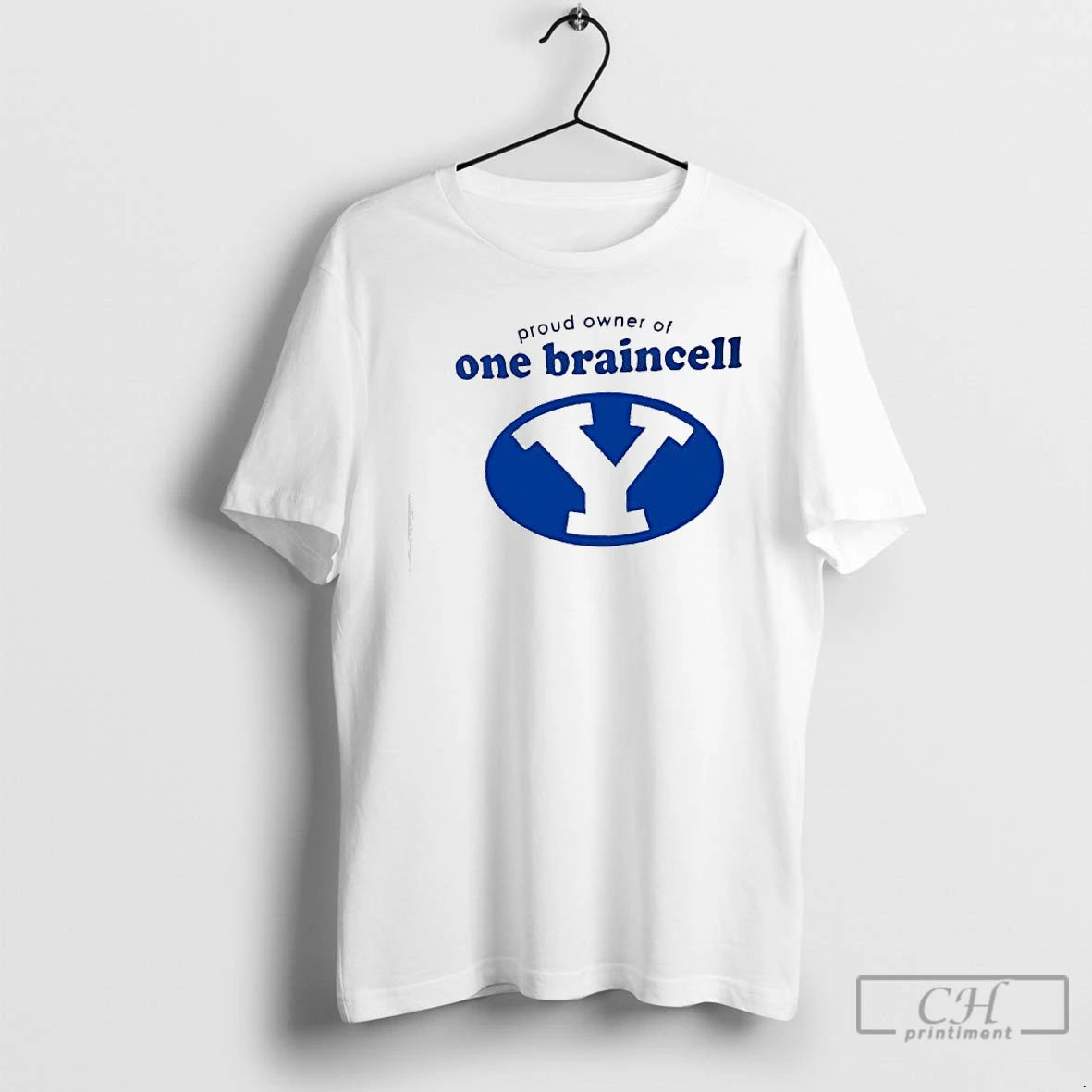 Classic Byu Logo Proud Owner Of One Braincell