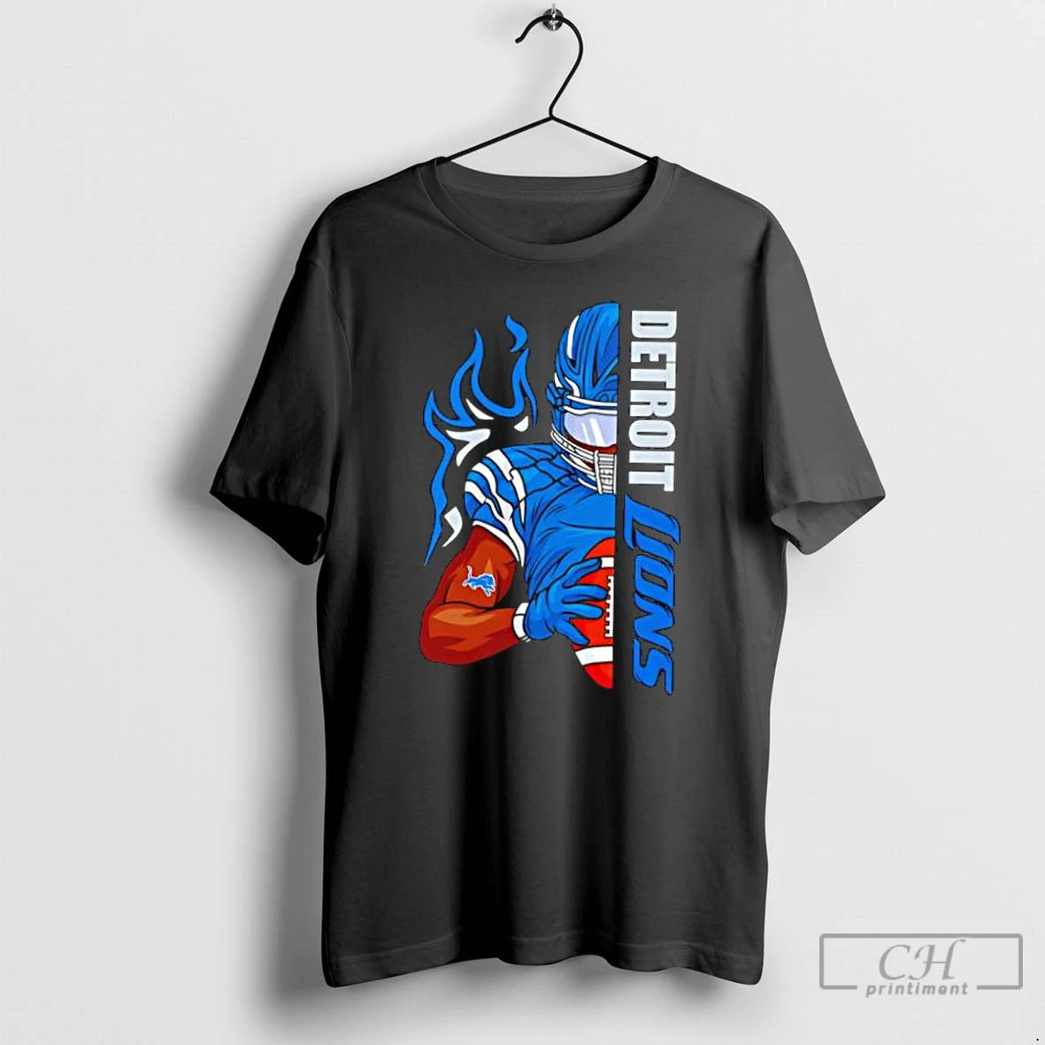 Classic Ball Half Detroit Lions Stylish