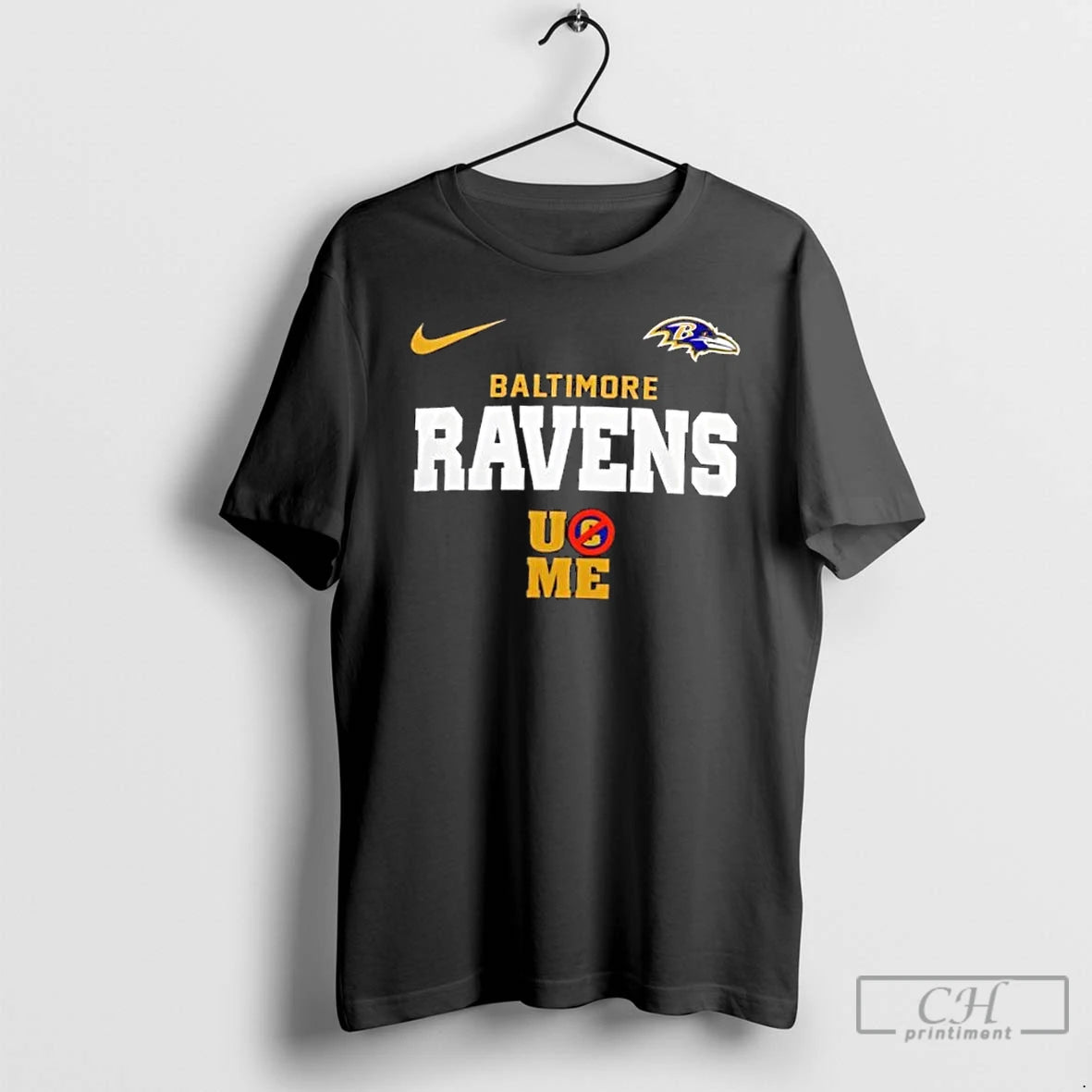 Classic Baltimore Ravens X Ucme John Cena Never Give Up