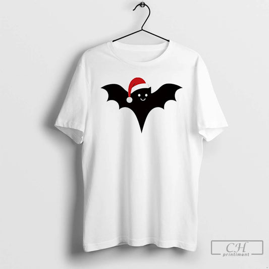 Classic Bat Santa Hat Batty For Christmas Halloween Lovers