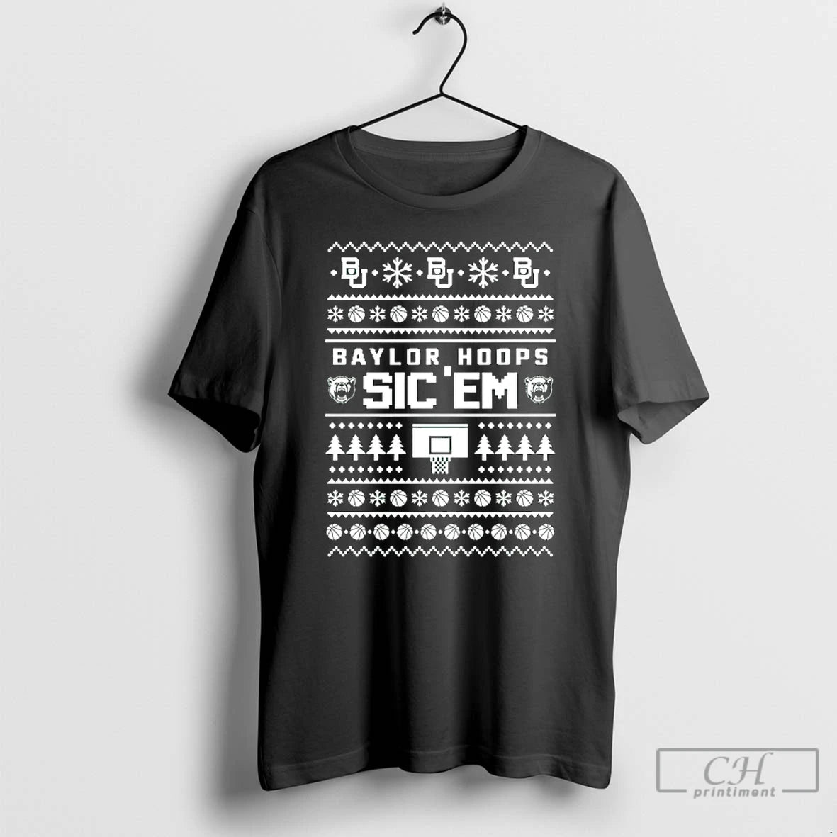 Classic Baylor Bears Hoops Sic Em Christmas