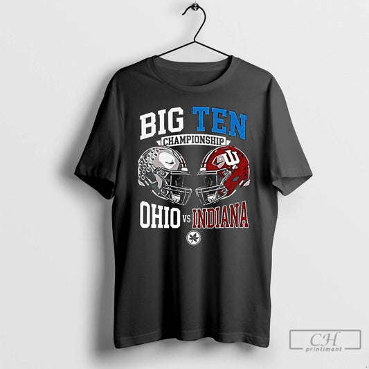 Classic Big Ten Championship Ohio State Vs Indiana Helmet