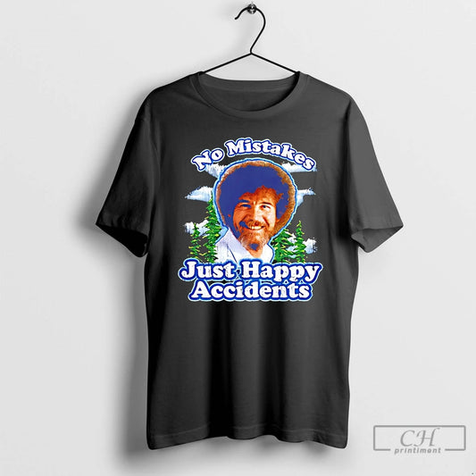 Classic Bob Ross No Mistakes Just Happy Accident