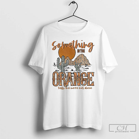 Classic Boho Cow Skull Something In The Orange