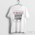 Classic Brutus Buckeye Ohio Snow Brutus Crosses Out Michigan Cartoon