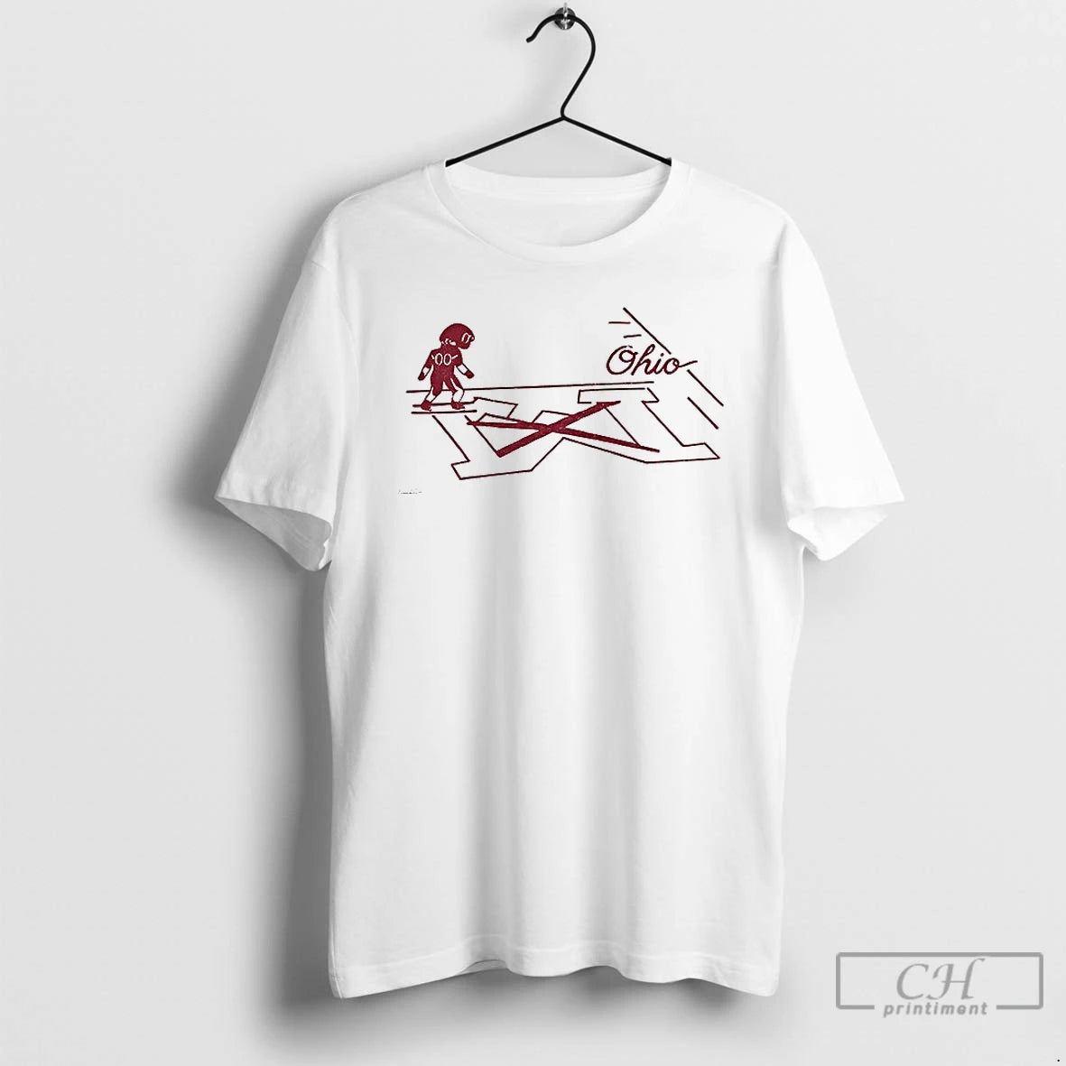 Classic Brutus Ohio State Snow Fan Football Erase The M
