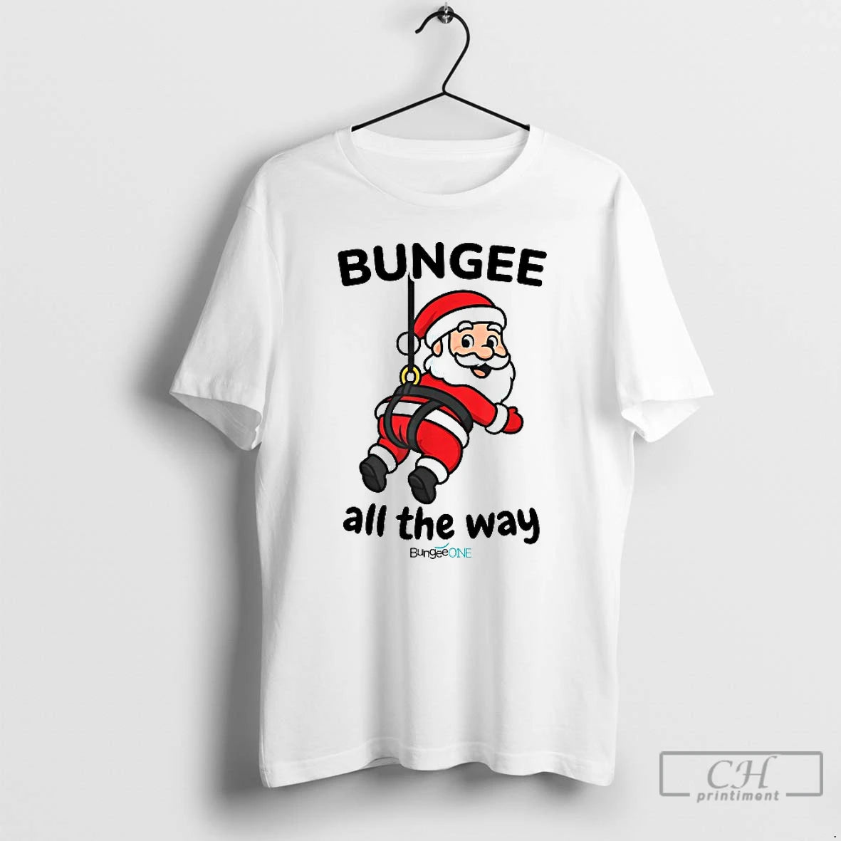 Classic Bungee All The Way Santa Christmas