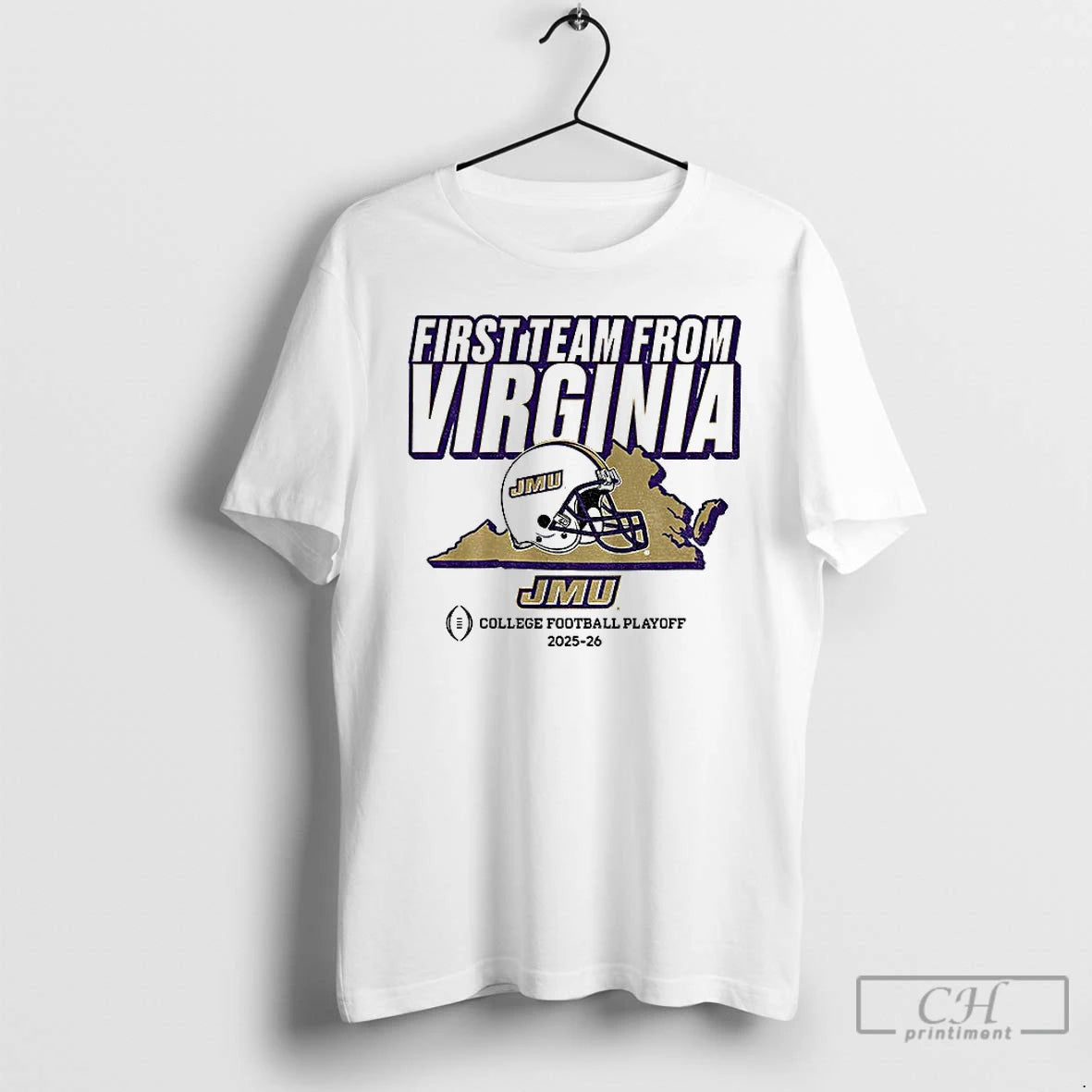 Classic Cfps First Team From Virginia James Madison Dukes Football 2025 2026 T Shirts Sweater