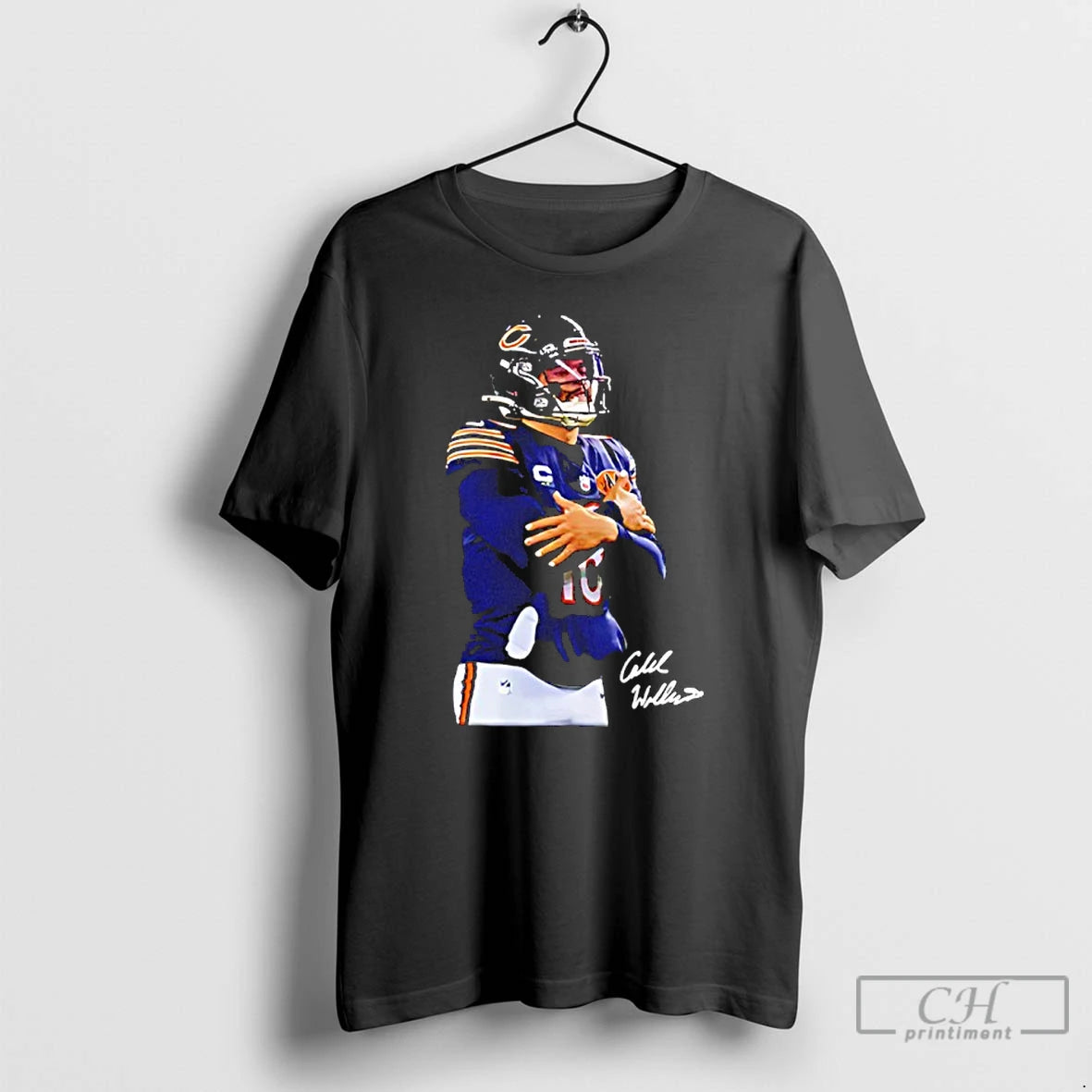 Classic Caleb Williams Cold Chicago Football Signature