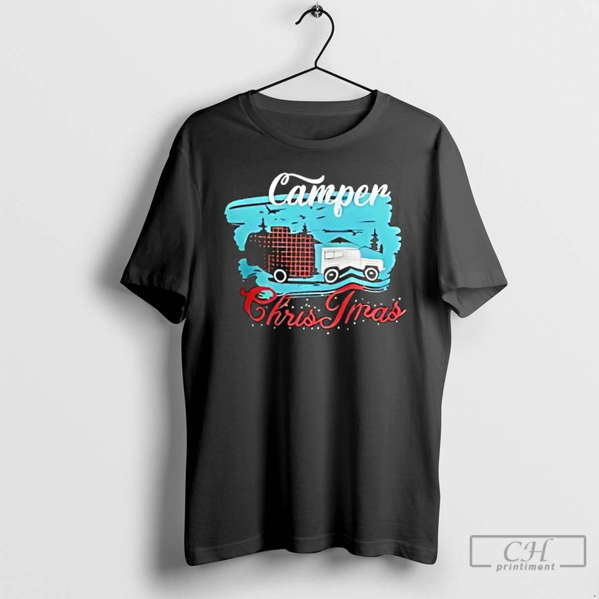 Classic Camper Truck Christmas Stylish