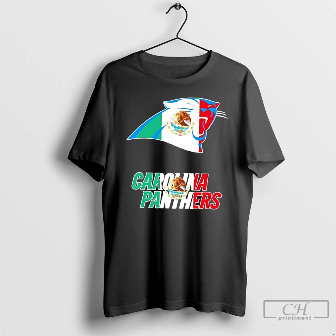 Classic Carolina Panthers Football X Mexican Flag