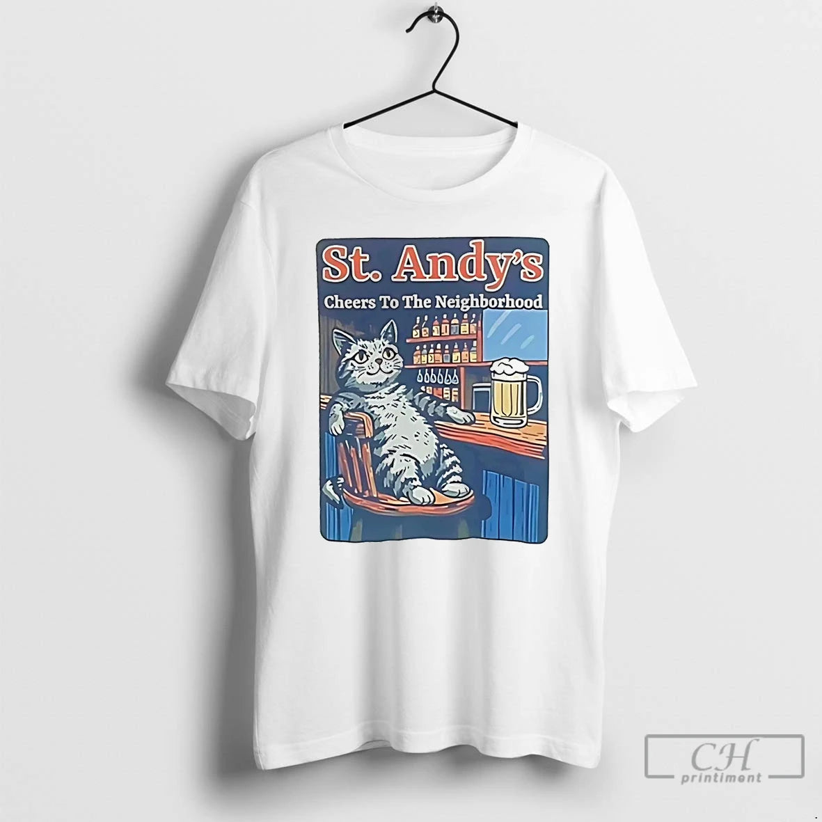 Classic Cat St Andys Cheers To The Neighborhood