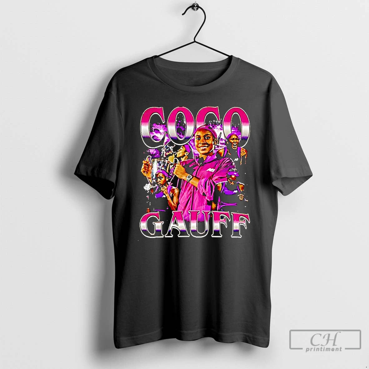 Classic Coco Gauff American Professional Tennis Player Bootleg Graphic