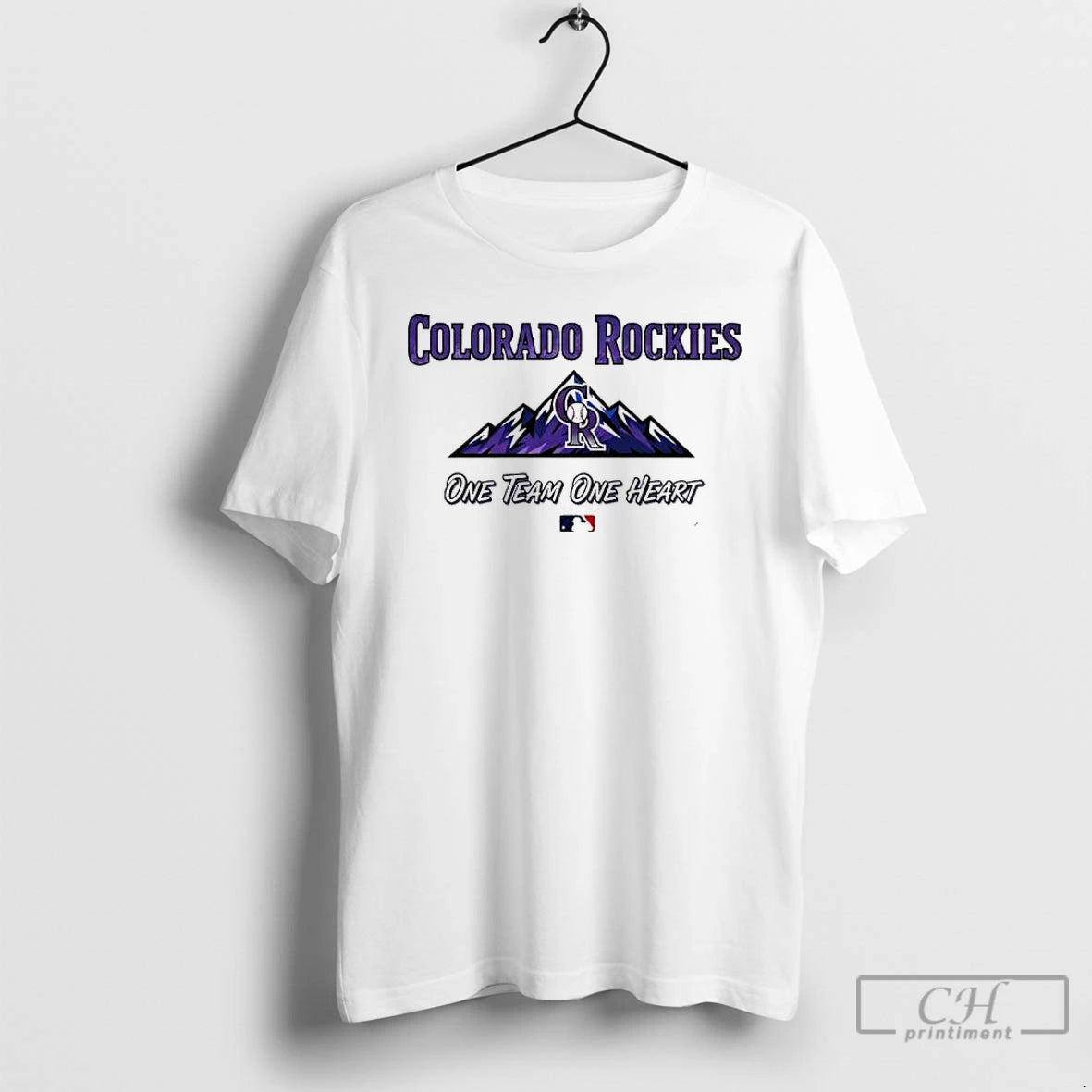 Classic Colorado Rockies One Team One Heart Mlb