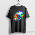 Classic Colorful Tie Dye Soccer Ball