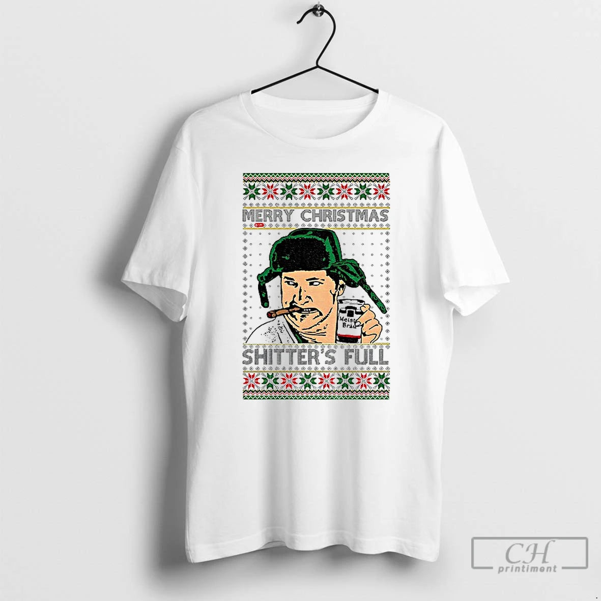 Classic Cousin Eddie Merry Christmas Shitters Full