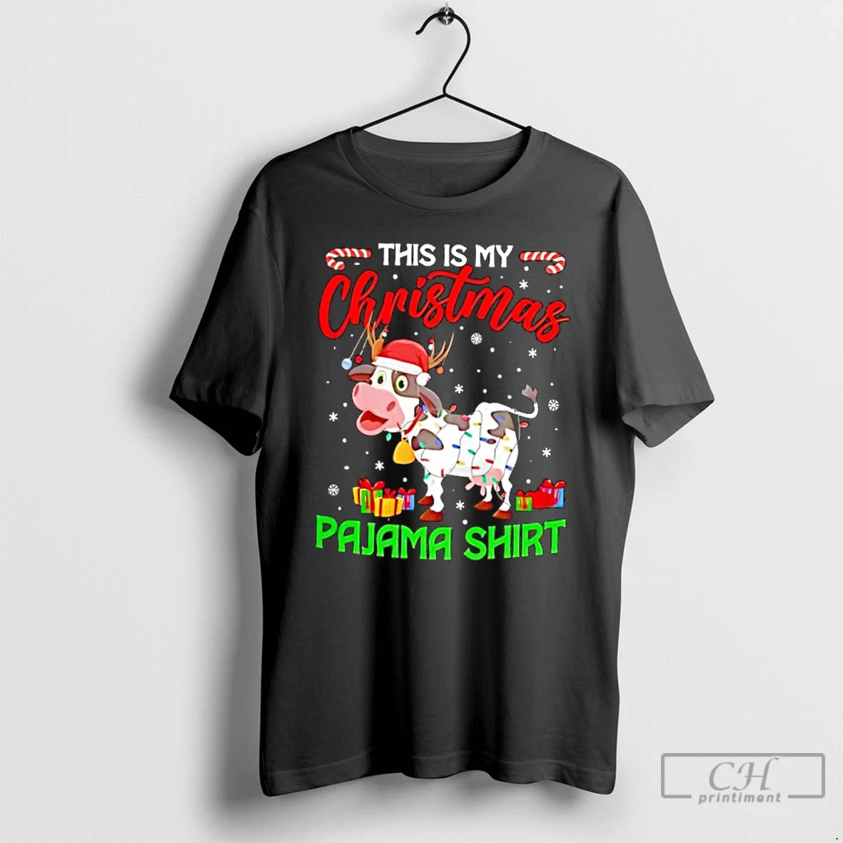 Classic Cow This Is My Christmas Pajama
