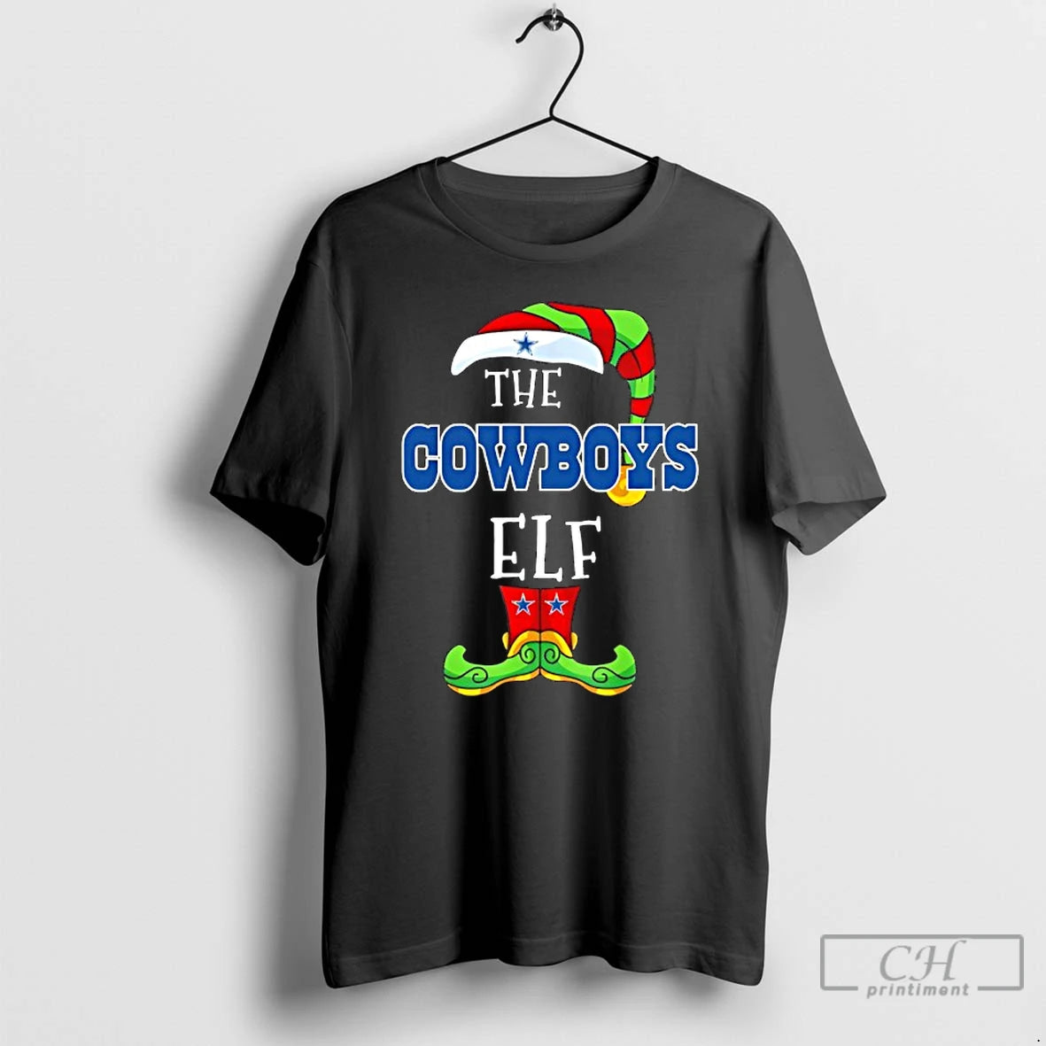 Classic Dallas Cowboys Christmas Elf