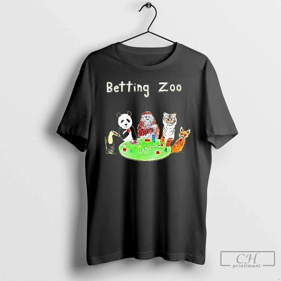 Classic Dave Portnoy Betting Zoo Paint