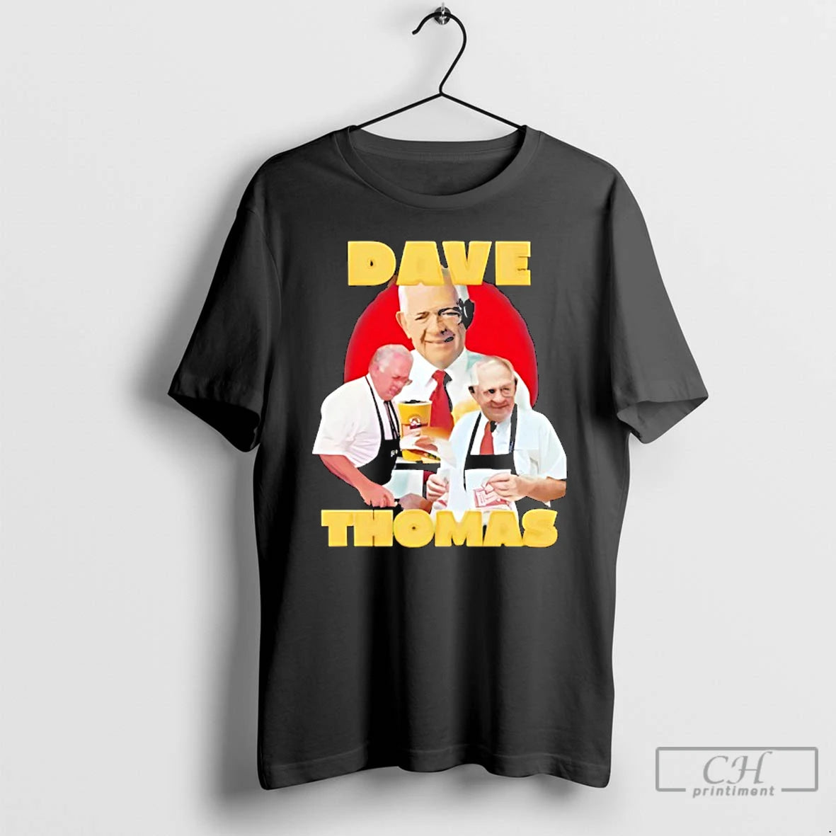 Classic Dave Thomas Wendy Graphic