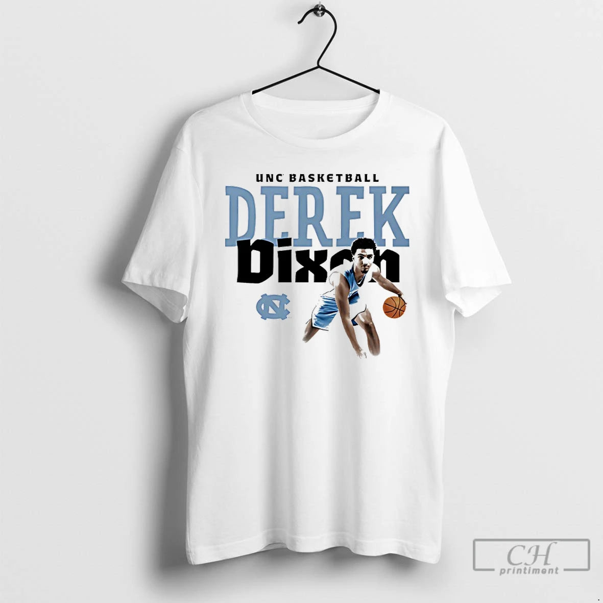 Classic Derek Dixon Unc Basketball Player Graphic