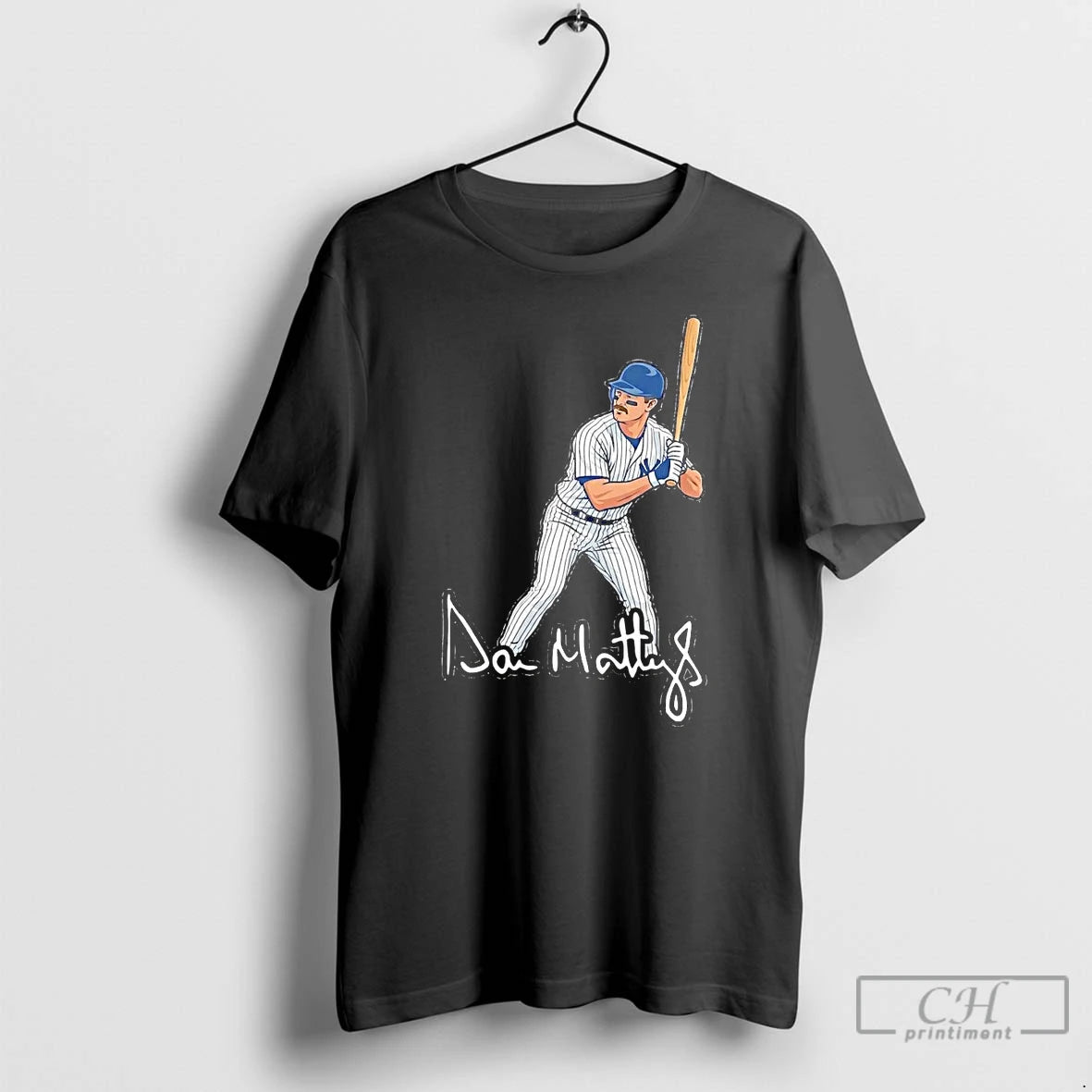 Classic Don Mattingly Batting New York Yankees