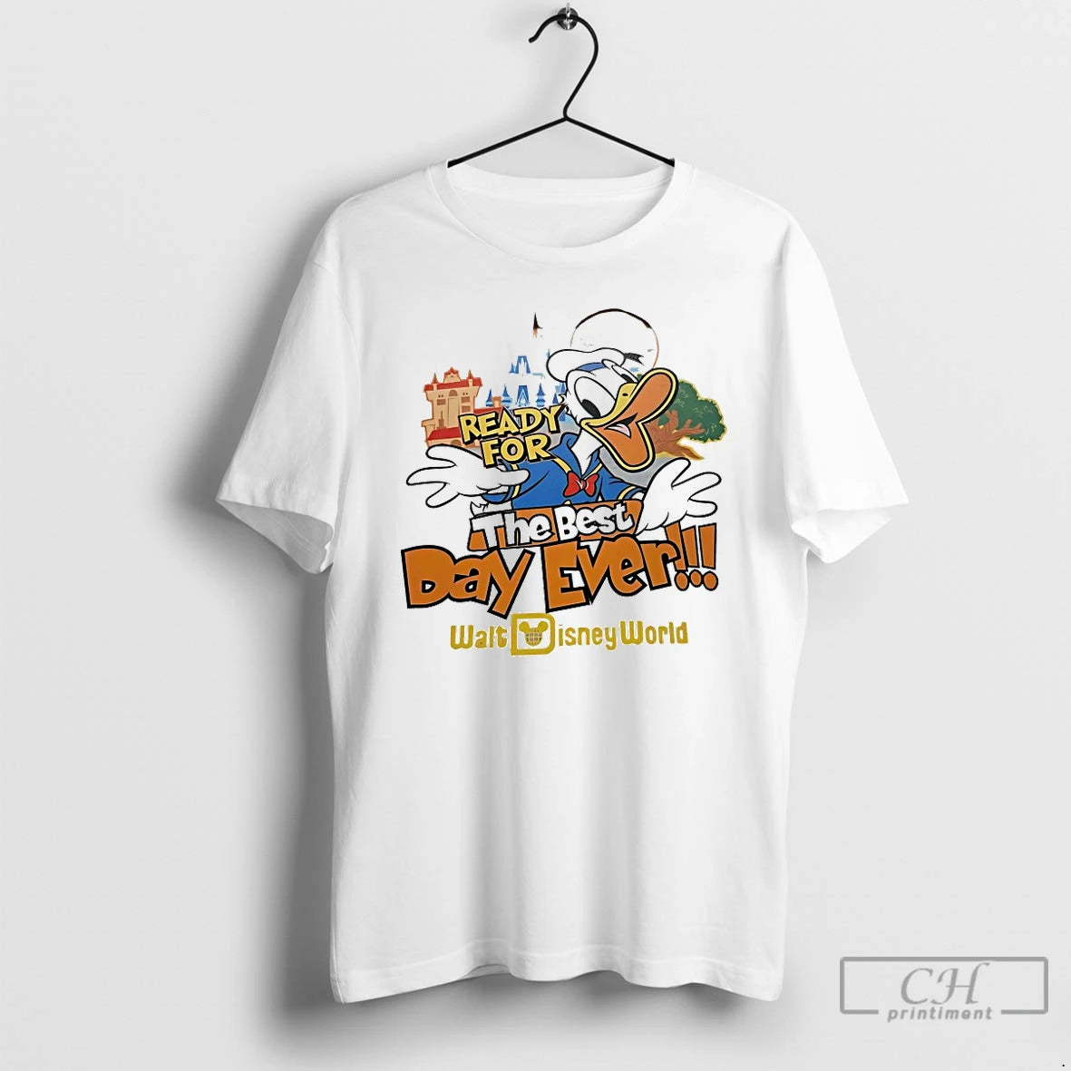 Classic Donald Duck Ready For The Best Day Ever