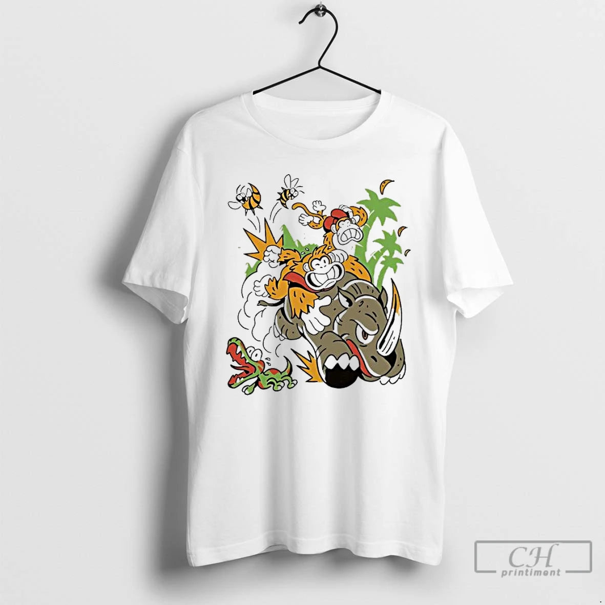 Classic Donkey Kong Country Jungle Rush Cute Cartoon