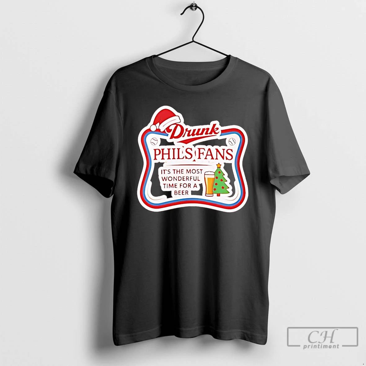 Classic Drunk Phillies Fans Holiday Christmas