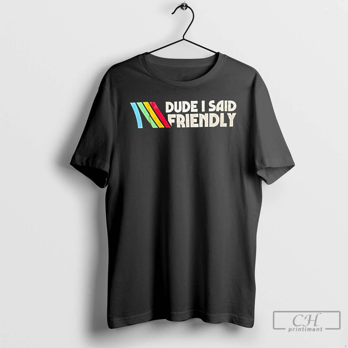 Classic Dude Is Said Friendly Logo