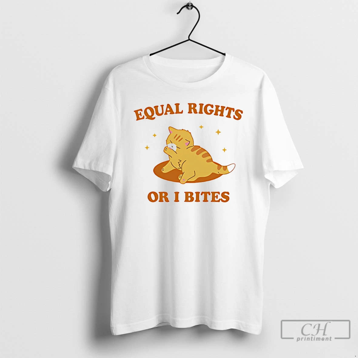 Classic Equal Rights Or I Bites Cat