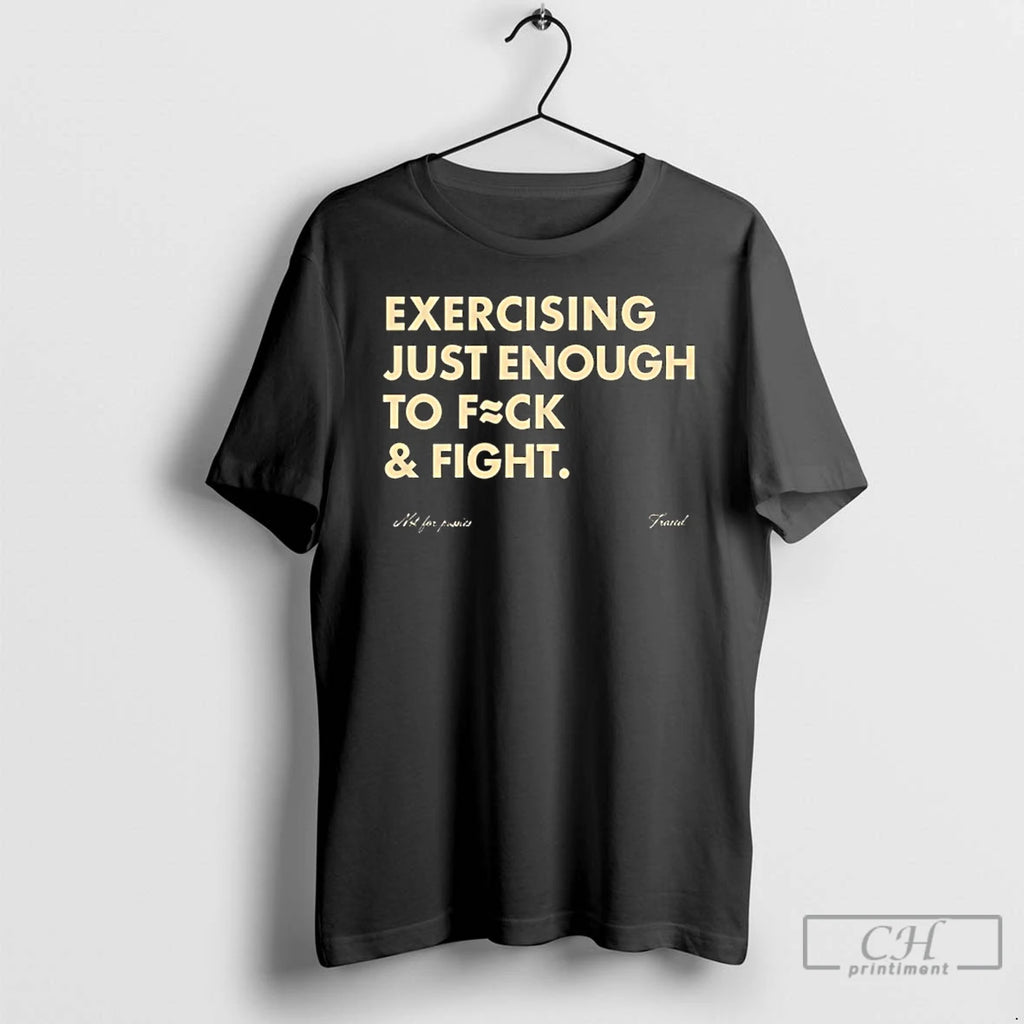 Classic Exercising Just Enough To Fuck And Fight
