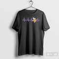 Classic Fans Heartbeat Love Minnesota Vikings Football
