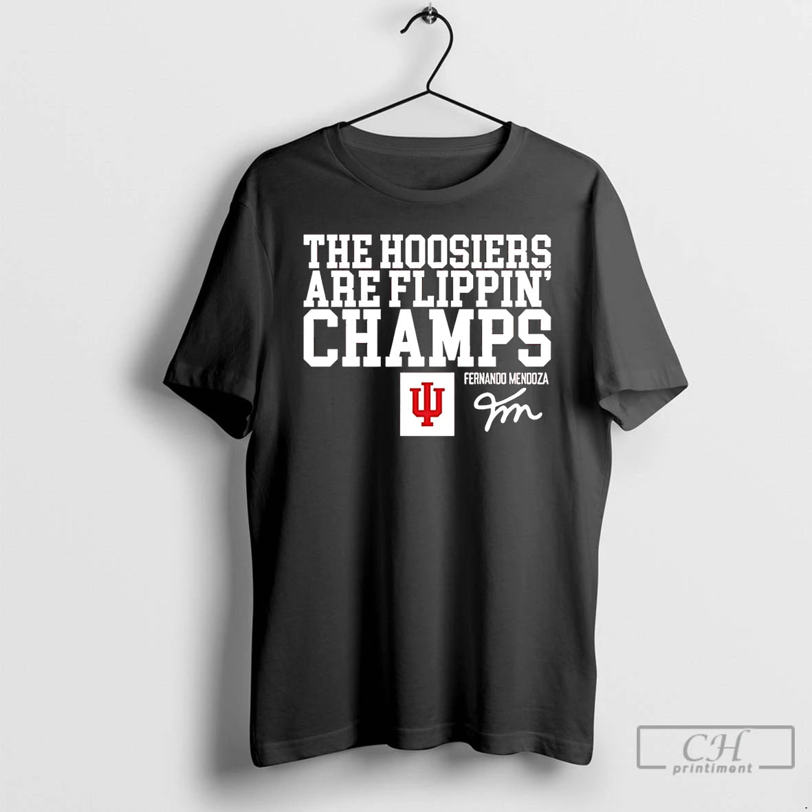 Classic Fernando Mendoza Indiana Football The Hoosiers Are Flippin Champs