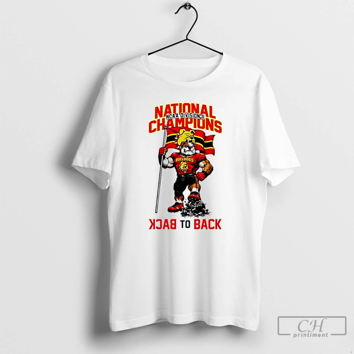 Classic Ferris State Bulldogs Ncaa Division Ii Champions 2025