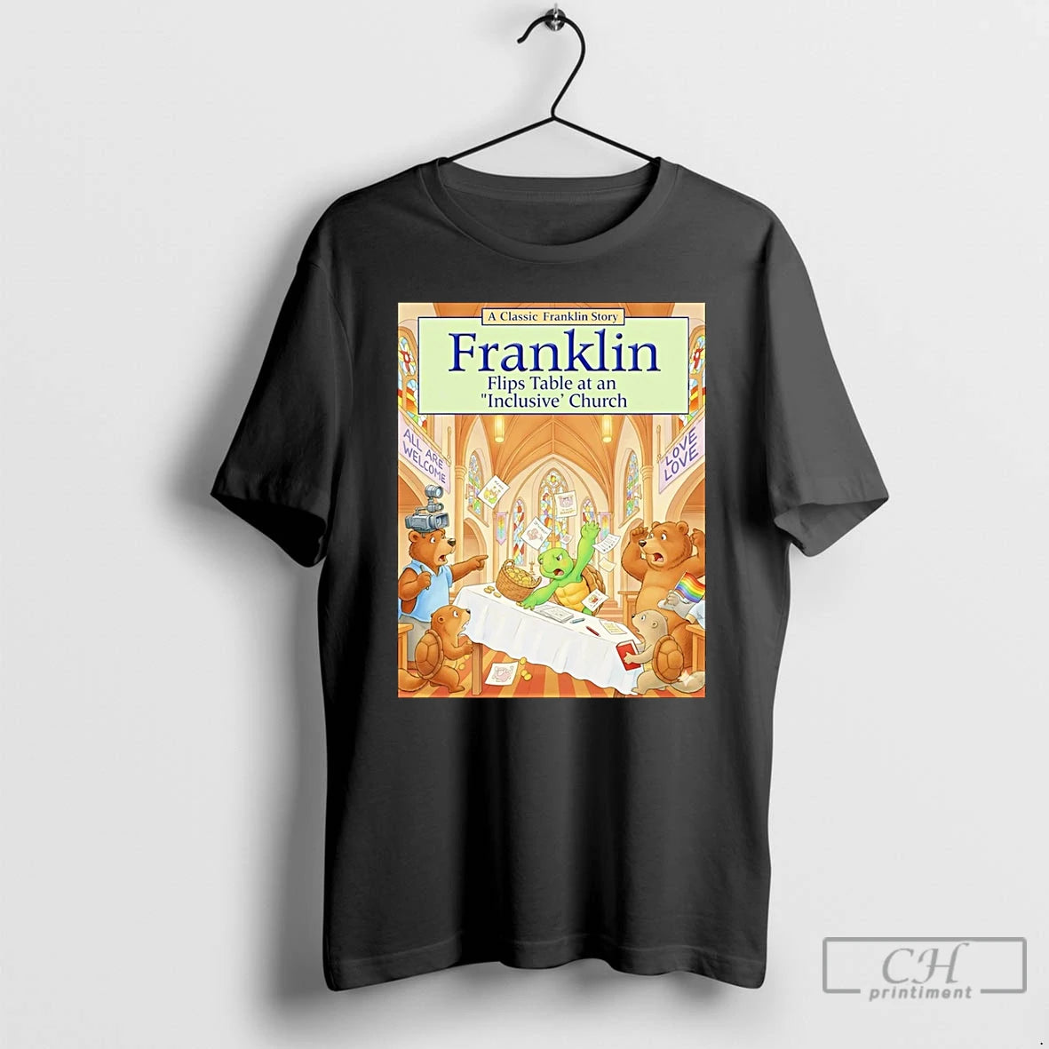Classic Franklin Flips Table At An Inclusive Church